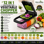 12 in 1 Multi-Purpose Vegetable and Fruit Chopper