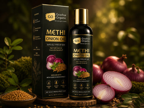 Methi Hair Oil 100ml /Natural Methi Oil/Herbal Hair Growth Oil/Methi Oil for Hair Growth /Methi Infused Oil Nourishing Hair Oil /Methi Oil Benefits Anti-Hair Fall Oil/Methi Oil for Dandruff/ Health/Ayurvedic Methi Hair Oil