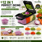 12 in 1 Multi-Purpose Vegetable and Fruit Chopper
